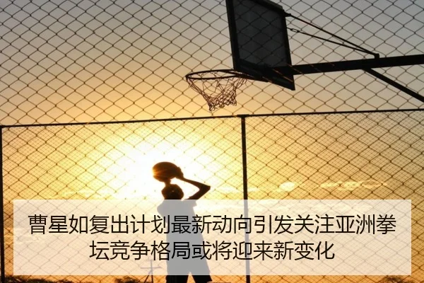 曹星如复出计划最新动向引发关注亚洲拳坛竞争格局或将迎来新变化